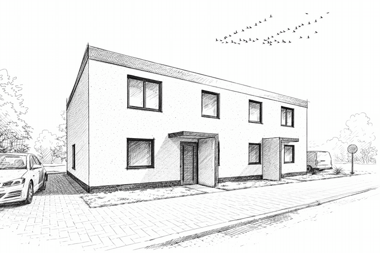 Doppelhaus Am See in Peitz - Bild 1