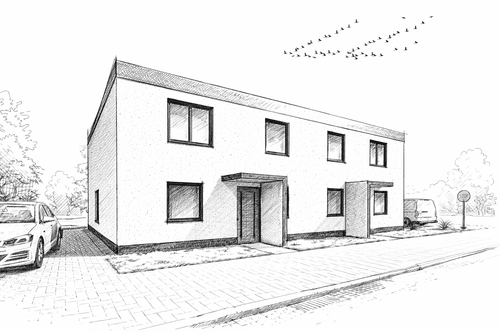 Doppelhaus Am See in Peitz